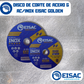 DISCO DE CORTE ACERO & AC/INOX EISAC GOLDEN